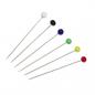 Preview: Glaskopfnadeln ST 9 bunt 0,60 x 30 mm