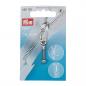 Preview: Fashion-Zipper Keulen silberfarbig