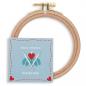 Preview: Prym Love Stickrahmen Buche 10 cm 