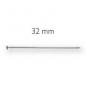 Preview: Stecknadeln ST 7 EF silberfarbig 32x0,60 mm