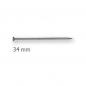 Preview: Stecknadeln 8 EF silberfarbig 34 x 0,60 mm