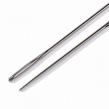 Sticknadeln ohne Sp. ST 14 silberfarbig 1,90 x 60 mm