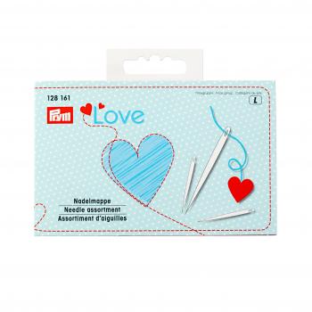 Prym Love Nadelmappe 29 Näh- und Stopfnadeln mit Einfädler