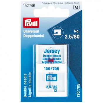 Doppel-Nähm.-Nadel 130/705 JERSEY 80/2,5mm