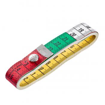 Maßband Color Plus mit Knopf 150 cm / cm