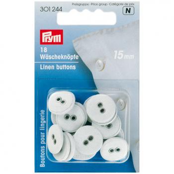 Wäscheknöpfe Leinen 24'' 15 mm