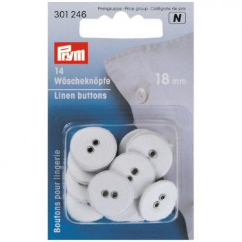 Wäscheknöpfe Leinen 28'' 18 mm