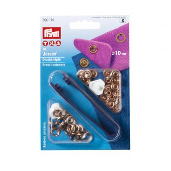 NF-Druckknopf Jersey MS 10 mm verkupfert