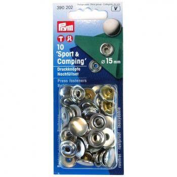 Nachfüllpack Sport&Camping silberfarbig 15 mm