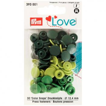 Prym Love Druckknöpfe Color gemischte Farben