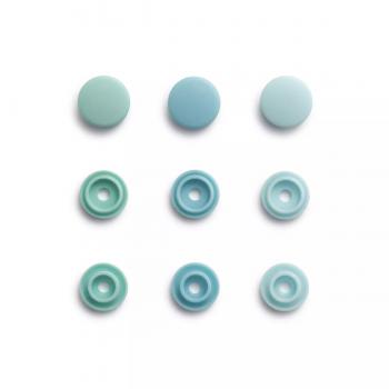 Prym Love Color Snaps Mini 9 mm Mischpackung mint