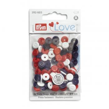 Prym Love Color Snaps Mini Annähoptik 9 mm