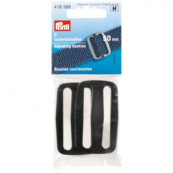 Leiterschnallen KST 50 mm schwarz