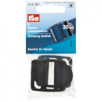Klemm-Leiterschnallen KST 30 mm schwarz