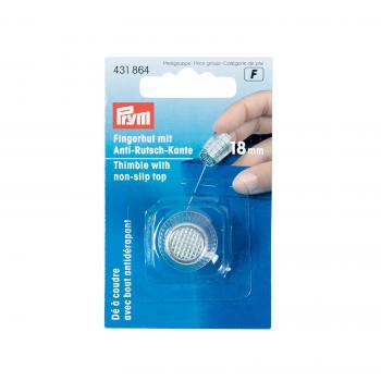 Fingerhut ZDG silberfarbig 18,0 mm