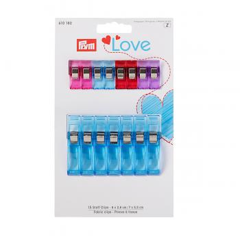 Prym Love Stoff Clips 2,6 + 5,5 cm