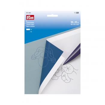 Transferpapier weiß/blau 56 x 40 cm