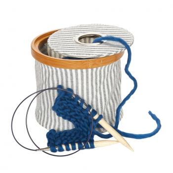 Wollspender Canvas & Bamboo faltbar grau