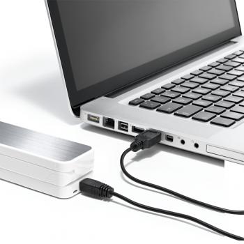 Mobile LED Klappleuchte mit USB-Anschluss