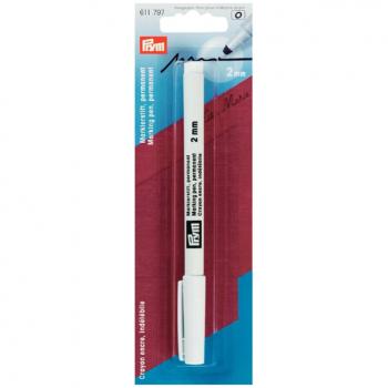 Markierstift permanent 2 mm schwarz