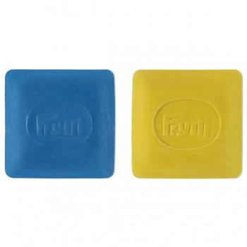 Schneiderkreide-Platten blau/gelb
