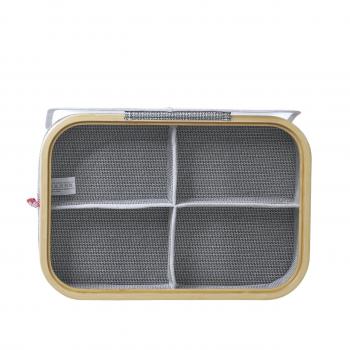 Box Canvas&Bamboo anthrazit
