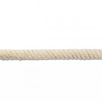 Taschenkordel 11 mm rohweiß Baumwolle