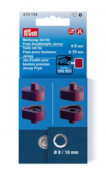 Werkzeug-Set für Prym Druckknöpfe Jersey, 8 und 10 mm 