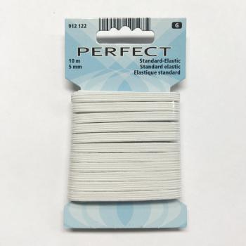 Standard-Elastic 5 mm weiß PERFECT