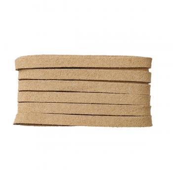 Lederbandimitat 4 mm braun
