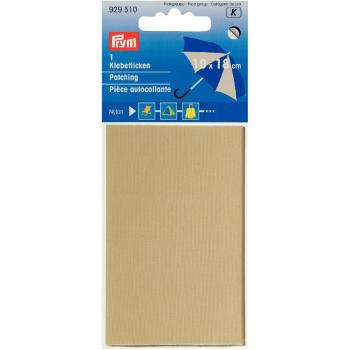 Klebeflicken Nylon 18 x 10 cm beige