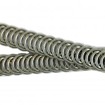 Spiralfedern Korsettstäbe SPF 7 x 0,75 mm verzinkt