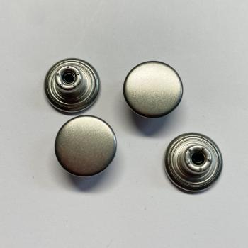 Jeansknöpfe KMH 22/300 Niro silberfarbig gestrahlt hell