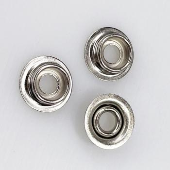 Kugelteil 3001 gebördelt MS Nickel