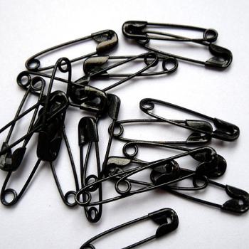 1000 Sicherheitsnadeln Economy 19mm schwarz