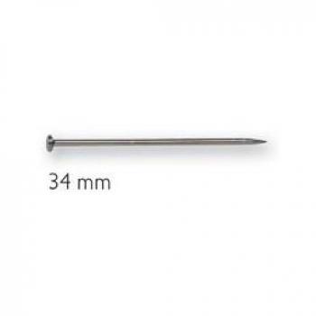 Stecknadeln 8 EF silberfarbig 34 x 0,60 mm