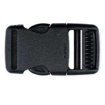 Steckschnalle KST stark schwarz 40 mm