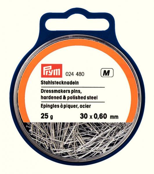 Stecknadeln 30x 0,60 mm Stahl