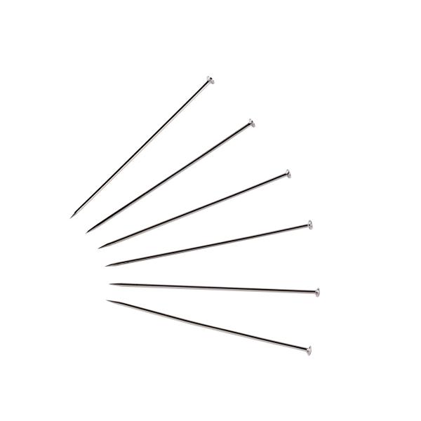 Stecknadeln ST 8 EF silberfarbig 0,60 x 34 mm