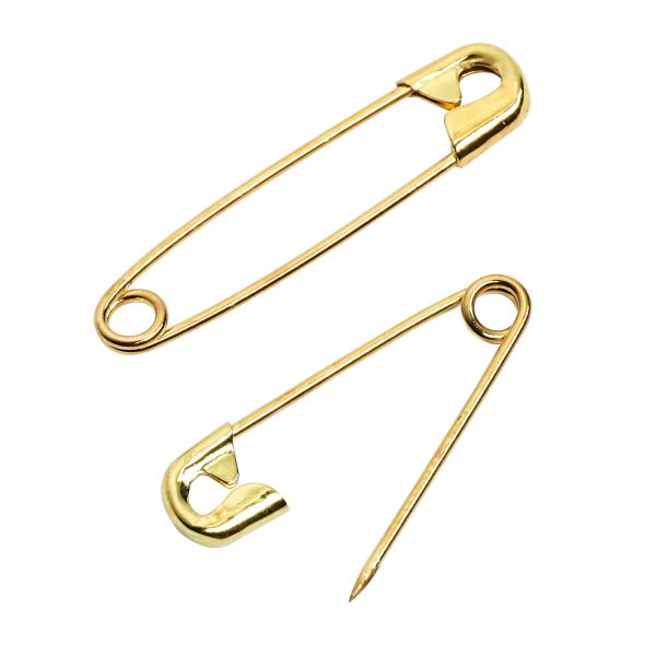 Sicherheitsnadeln 27mm goldfarbig 1000 Stück