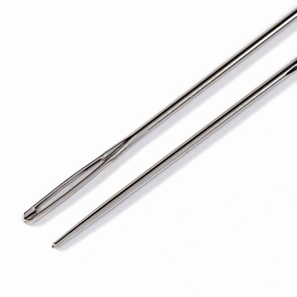 Sticknadeln ohne Sp. ST 14 silberfarbig 1,90 x 60 mm