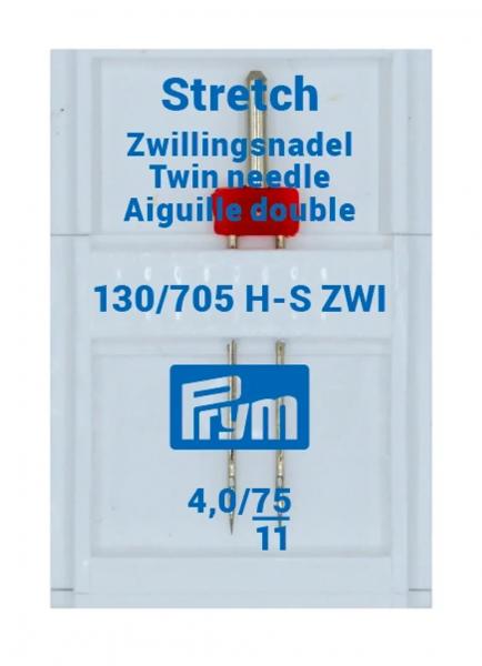 Doppel-Maschinennadeln 130/705 Stretch 75/4,0 mm