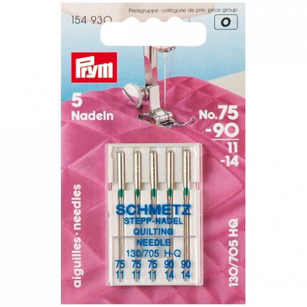 Nähmaschinennadeln 130/705 QUILTING/STEPP 75-90