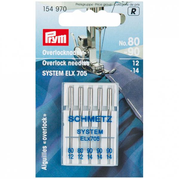 Nähmaschinennadeln Overlock 80-90