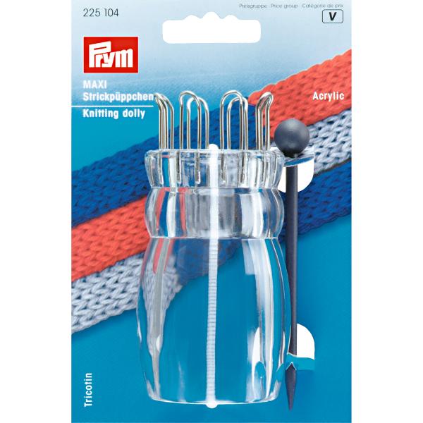 Strickpüppchen Maxi mit Nadel