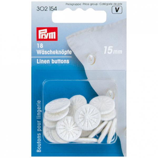 Wäscheknöpfe Zwirn 24'' 15 mm