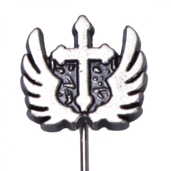 Anstecknadel Flügel und Kreuz 13 x 14,5 mm 