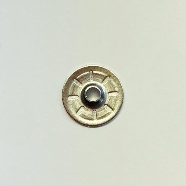 Verdeckplättchen 170/4 MS Nickel P2957