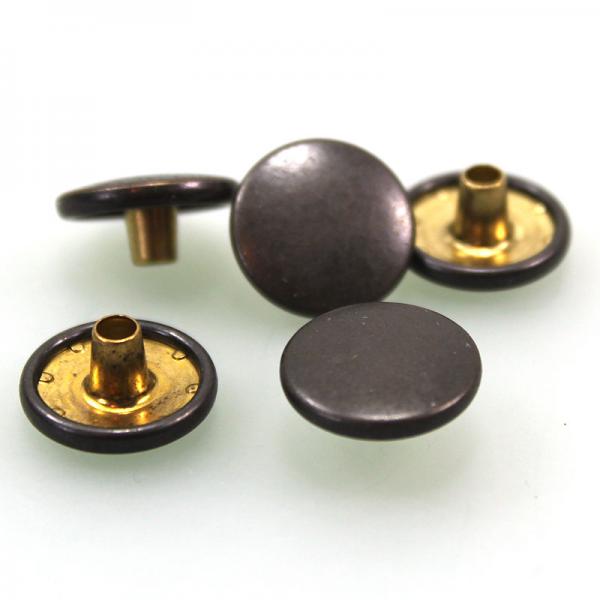 Druckknopf Kappe MS 3000/24 Altmessing