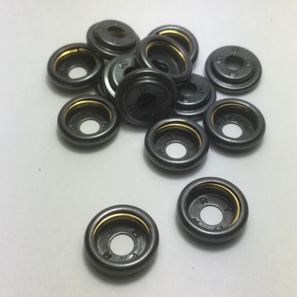 Druckknopf Ringfederteil 3000 MS Brüniert